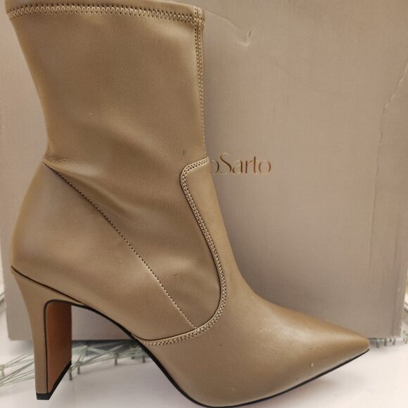 Franco Sarto "Avana" Booties. Clay. NIB. Size 9 - Picture 1 of 12
